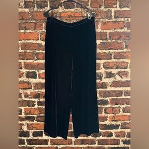 Ann Taylor Black Velvet Pants
